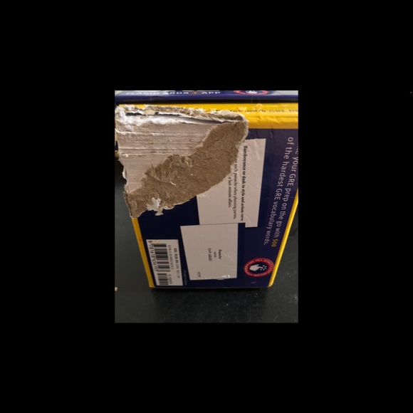 GRE Vocabulary Flash Cards (MY DOG ATE THE CORNER OF THE BOX) - Picture 4 of 4